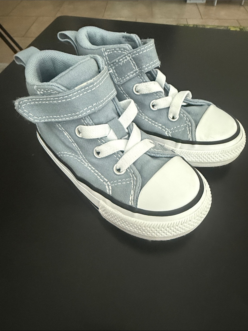 Converse Chuck Taylor All Star High Top Toddler Sneakers Gray Size 7